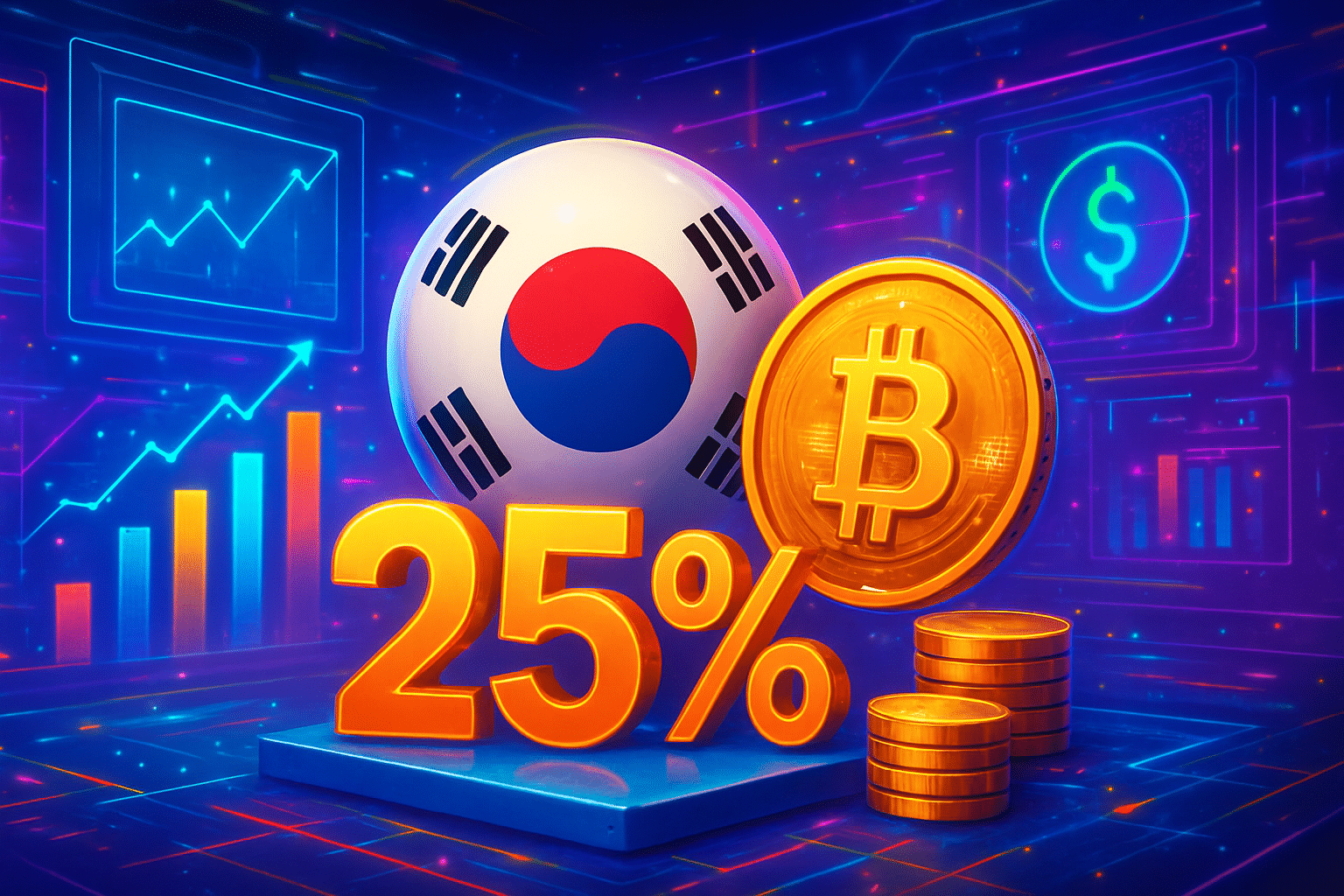 Hàn Quốc dự kiến phân bổ 25% ngân sách 499 Hàn Quốc dự kiến phân bổ 25% ngân sách 499 tỷ USD vào crypto năm 2030