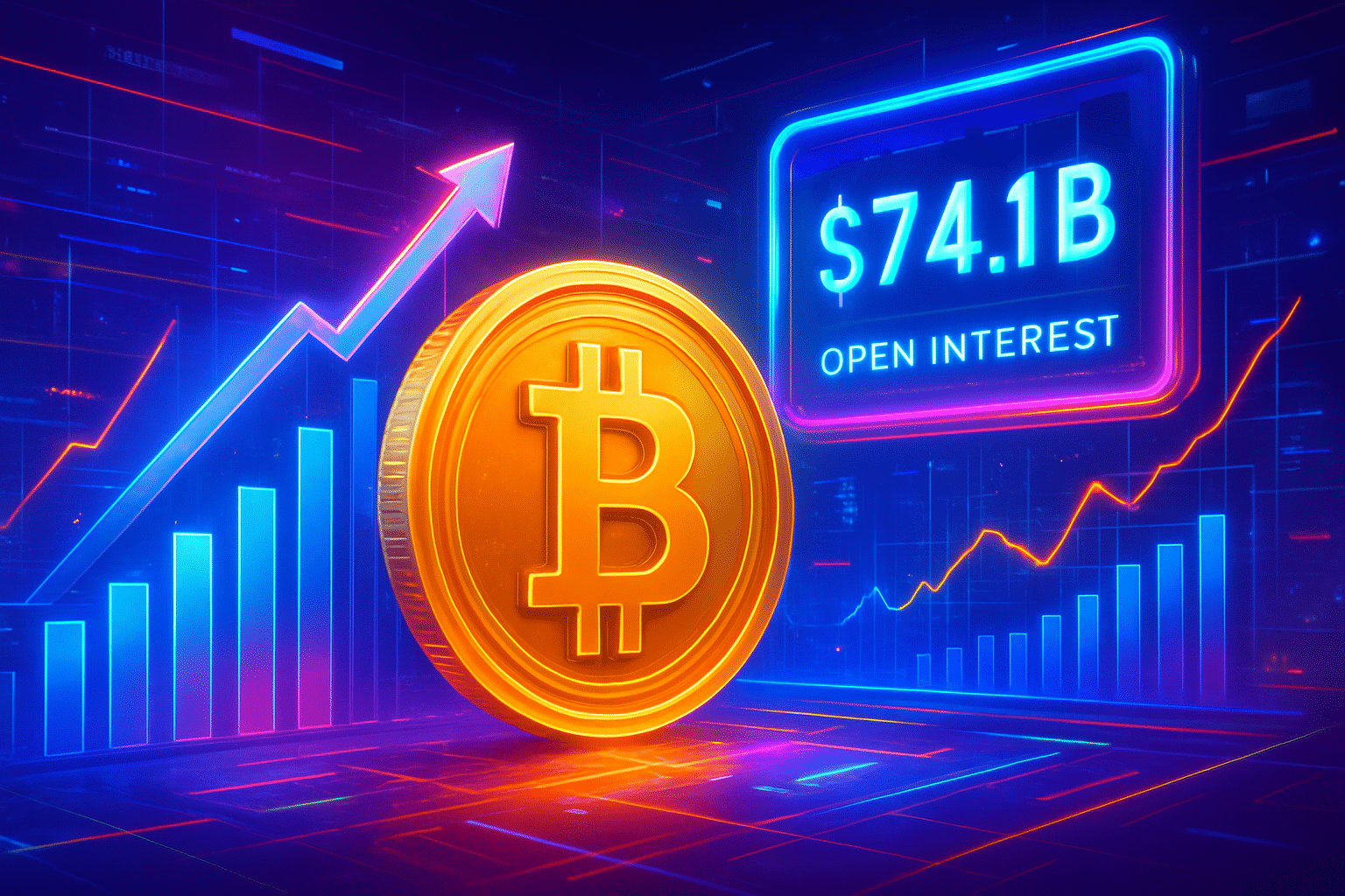Hợp đồng quyền chọn Bitcoin vượt futures, open interest 74,1 tỷ USD