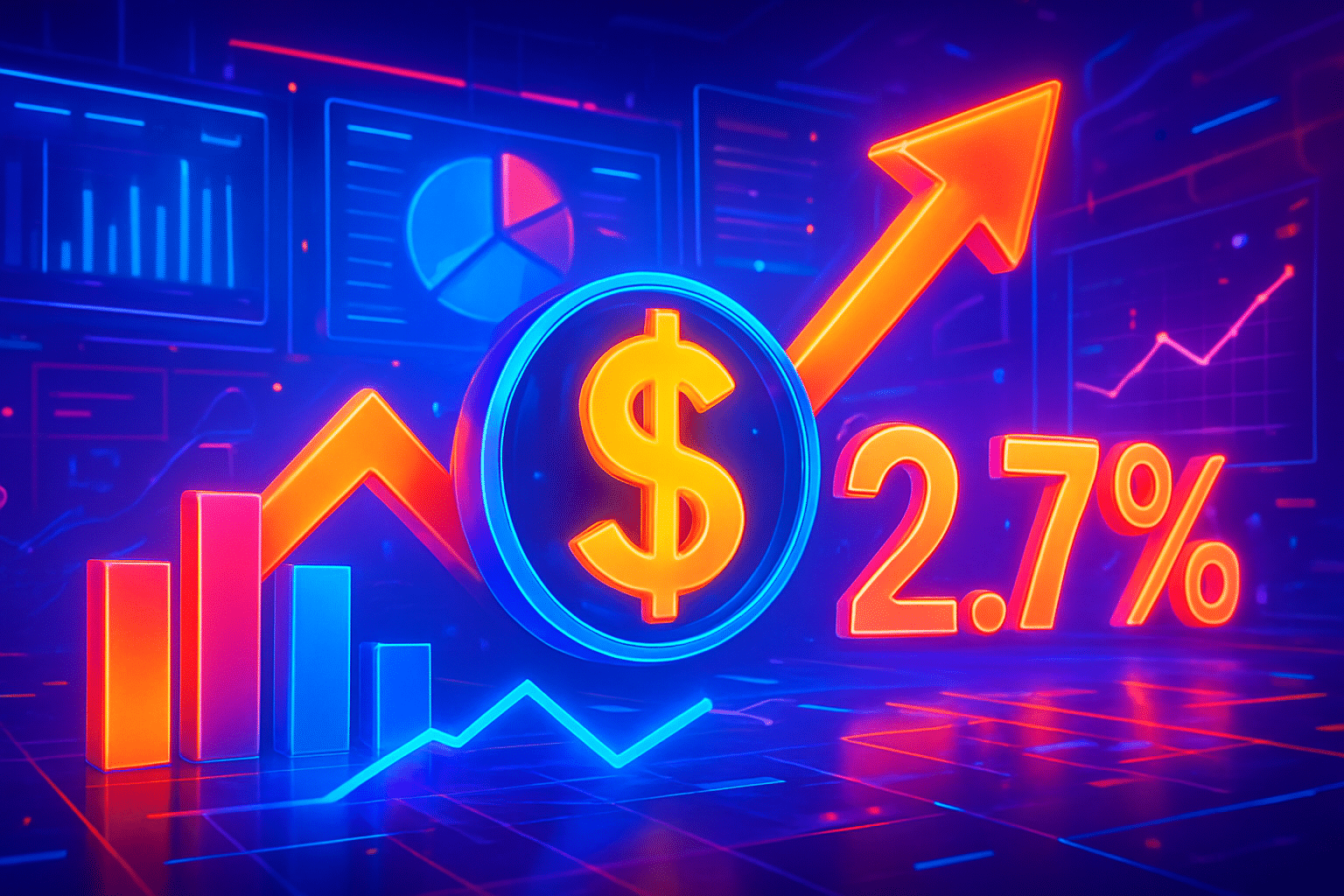 Lạm phát lõi Mỹ được dự báo nhích lên 2,7% Lạm phát lõi Mỹ được dự báo nhích lên 2,7%