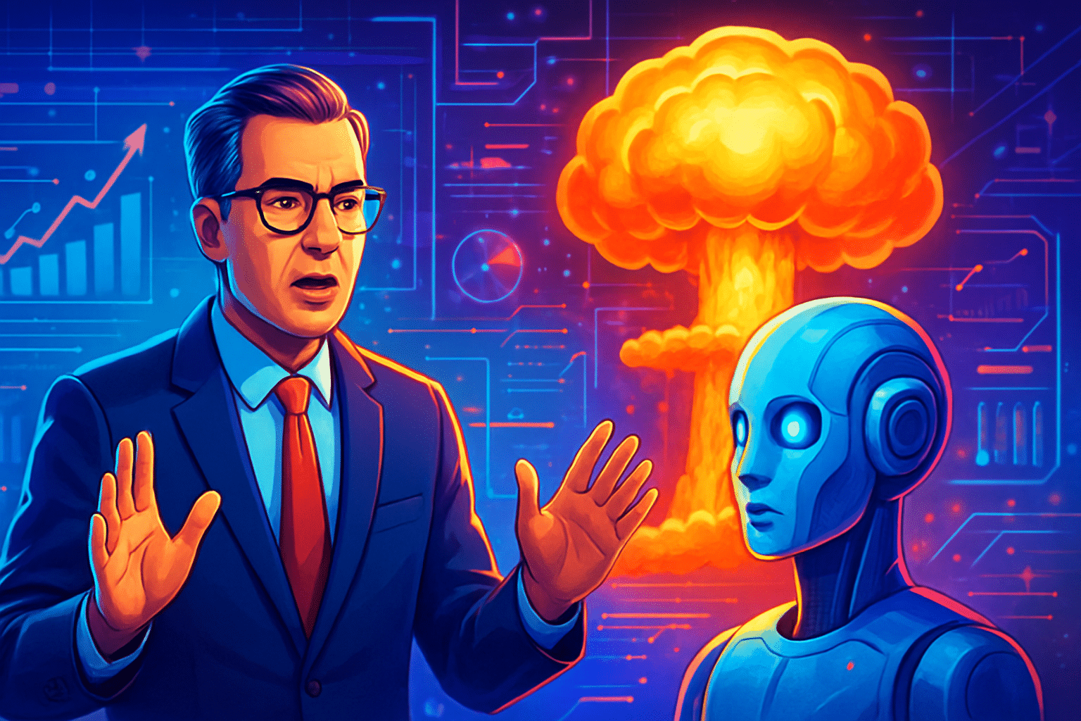 Lãnh đạo công nghệ cảnh báo AI thành vũ khí hạt nhân mới