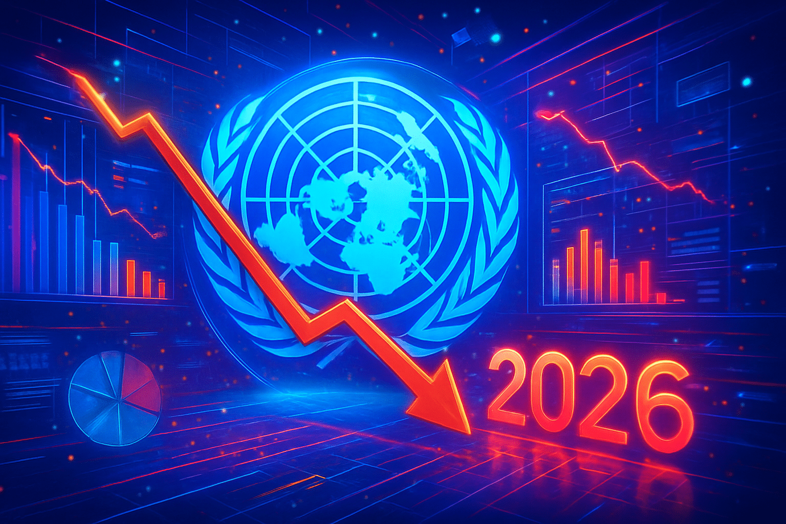 Liên Hợp Quốc cảnh báo kinh tế toàn cầu có Liên Hợp Quốc cảnh báo kinh tế toàn cầu có thể lao dốc năm 2026