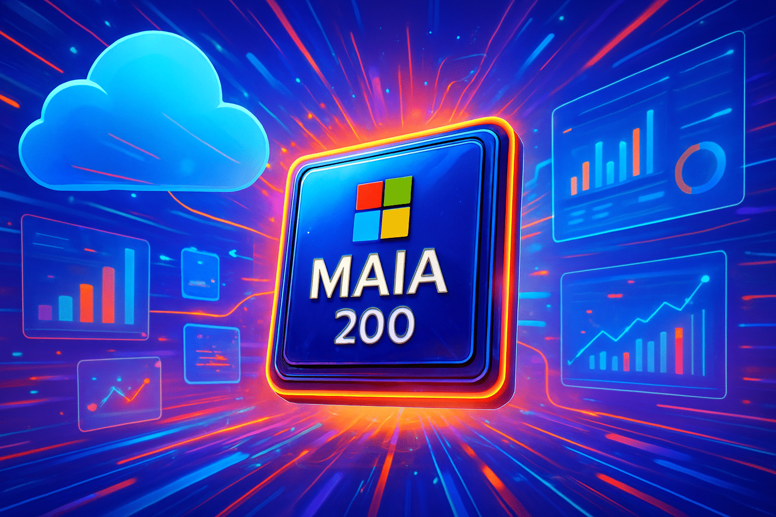 Microsoft ra mắt chip AI Maia 200 để thúc đẩy Microsoft ra mắt chip AI Maia 200 để thúc đẩy mảng cloud