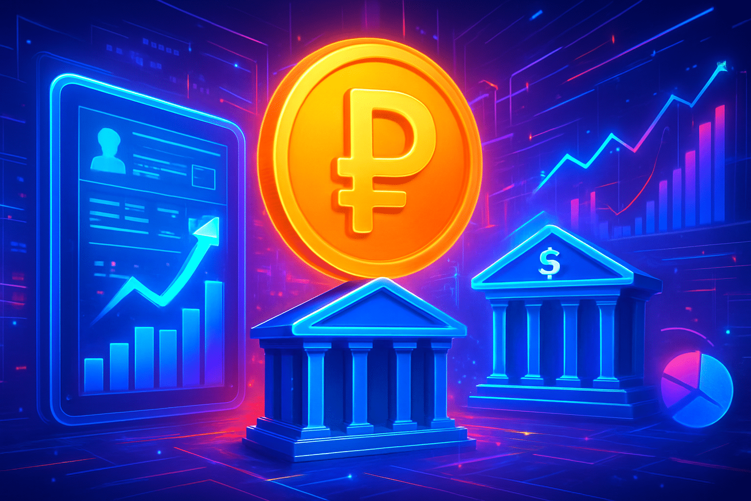 Nga bắt đầu triển khai quy mô lớn ruble số Nga bắt đầu triển khai quy mô lớn ruble số vào ngân sách, ngân hàng