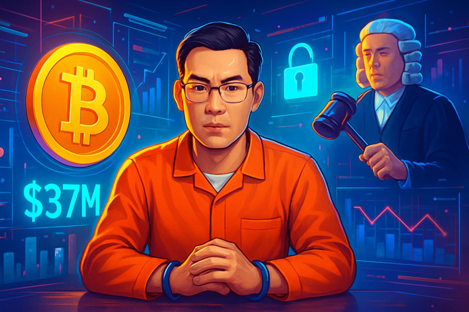 Người đàn ông Trung Quốc lĩnh án 4 năm vì rửa 37 triệu USD tiền mã hóa