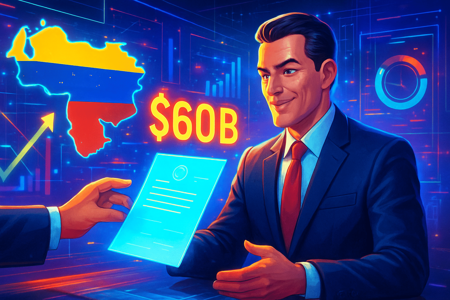 Nhà đầu tư lớn sẵn sàng đàm phán nợ Venezuela Nhà đầu tư lớn sẵn sàng đàm phán nợ Venezuela 60 tỷ USD