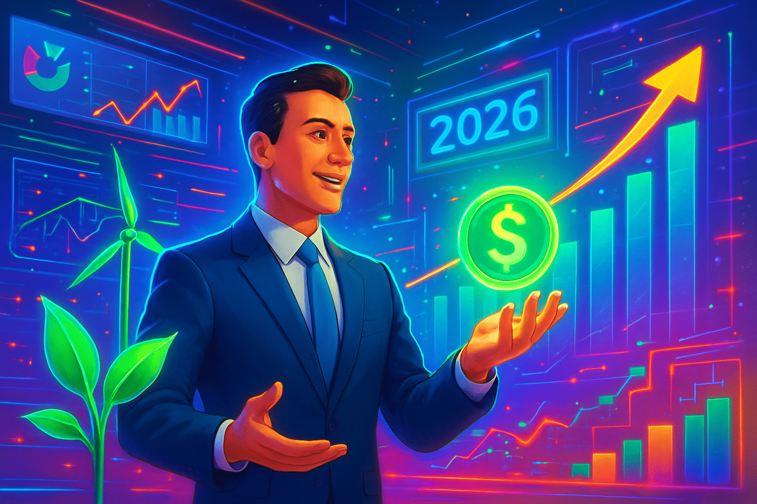 Nhà đầu tư tìm dòng tiền ở công nghệ xanh Nhà đầu tư tìm dòng tiền ở công nghệ xanh năm 2026