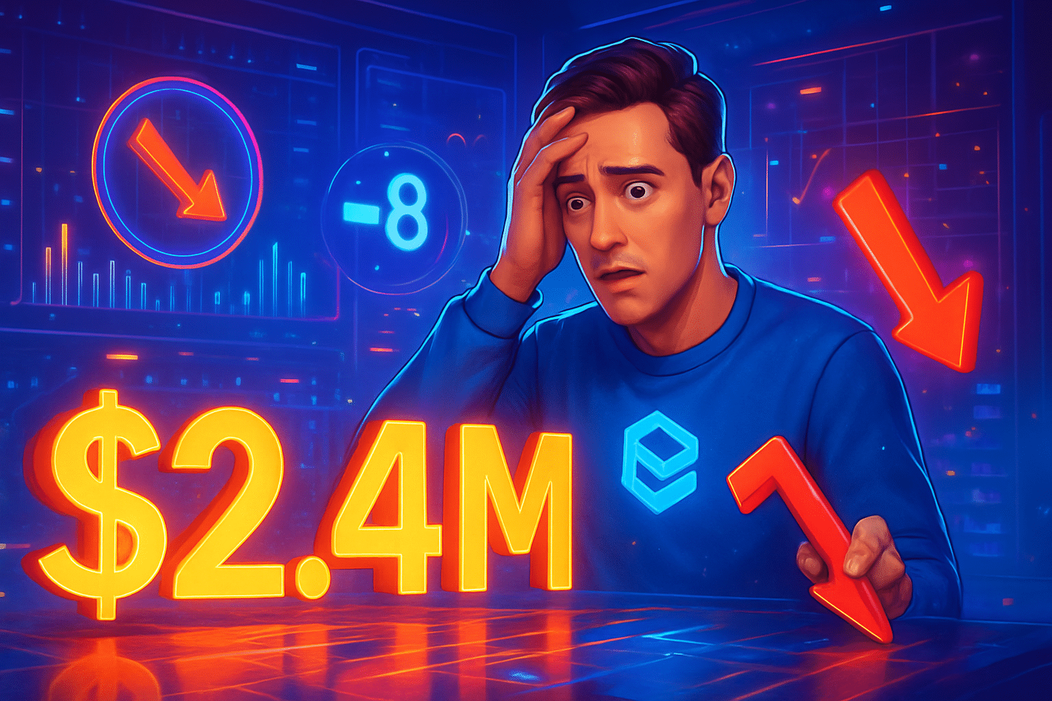 Nhà giao dịch Polymarket mất 2,4 triệu USD sau 8 Nhà giao dịch Polymarket mất 2,4 triệu USD sau 8 ngày cược lỗi