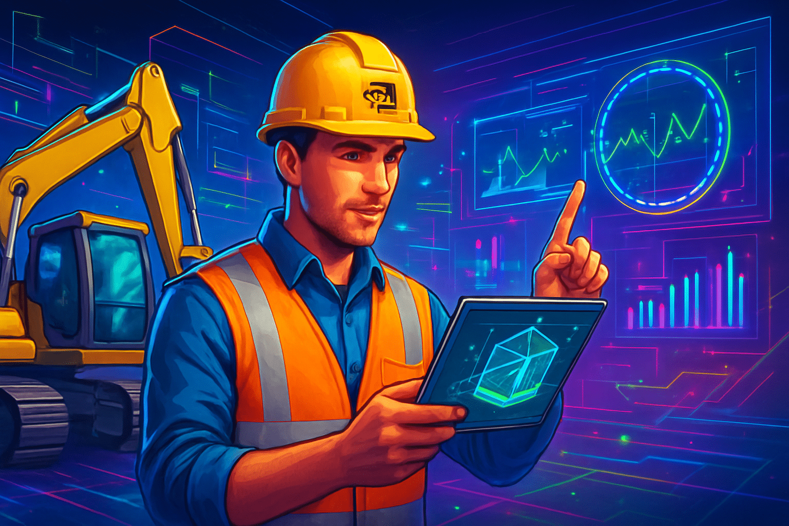 Nvidia đưa công nghệ AI lên thiết bị xây dựng Nvidia đưa công nghệ AI lên thiết bị xây dựng