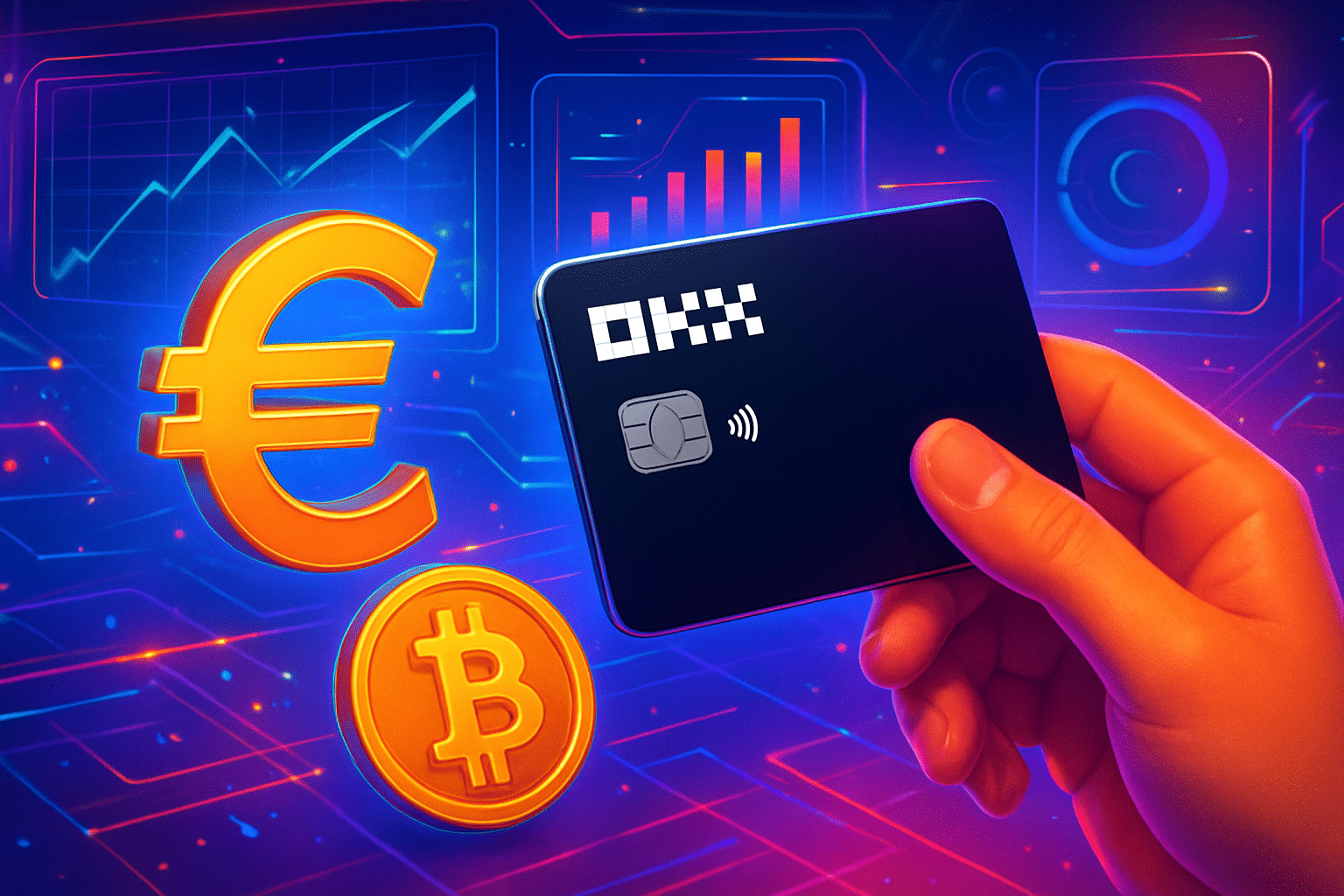 OKX ra mắt thẻ thanh toán tiền mã hóa tại châu Âu