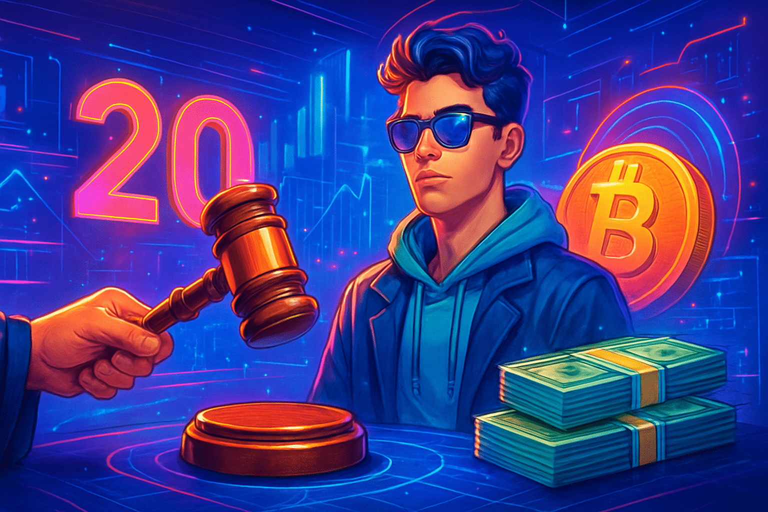 Ông trùm ma túy Gen Z lĩnh án 20 năm Ông trùm ma túy Gen Z lĩnh án 20 năm vì rửa tiền crypto