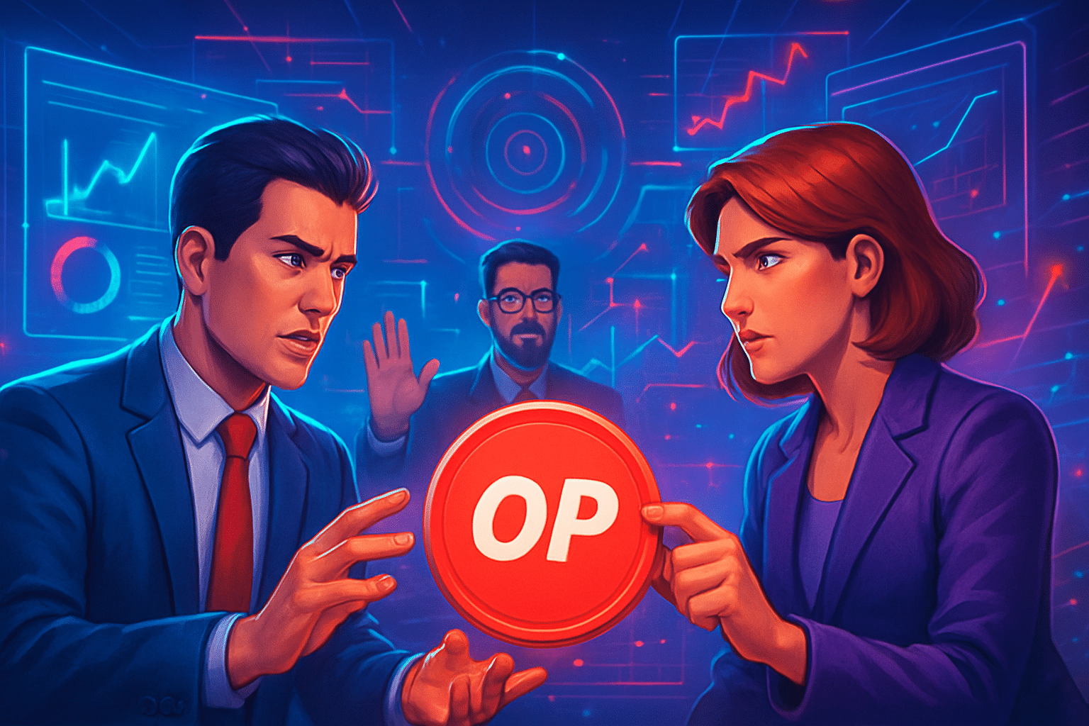 Optimism DAO chia rẽ vì cuộc bỏ phiếu mua lại Optimism DAO chia rẽ vì cuộc bỏ phiếu mua lại OP