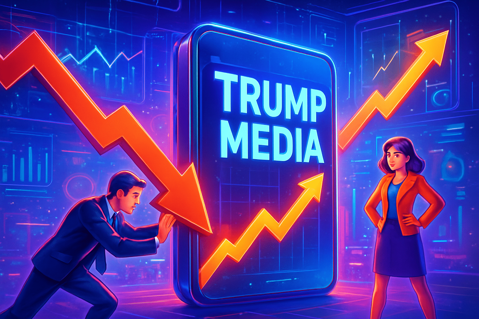 Phe bán khống gia tăng áp lực lên Trump Media Phe bán khống gia tăng áp lực lên Trump Media sau nhịp tăng giá