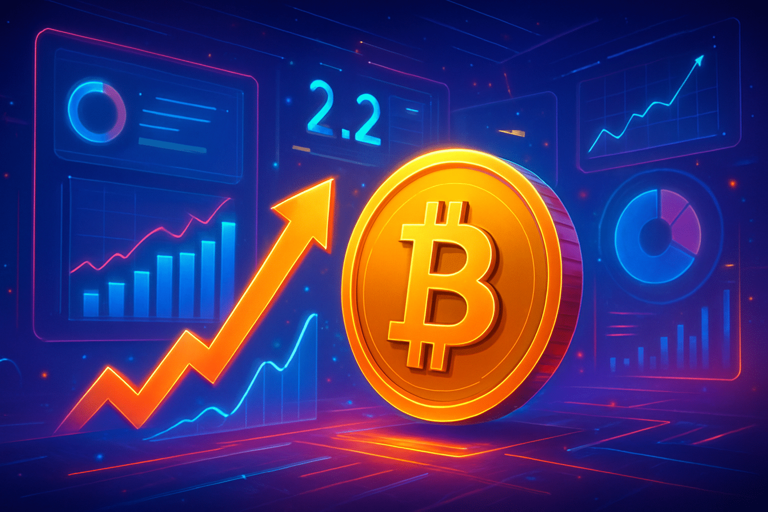 Quỹ crypto hút ròng 2,2 tỷ USD, Bitcoin dẫn đầu dòng tiền