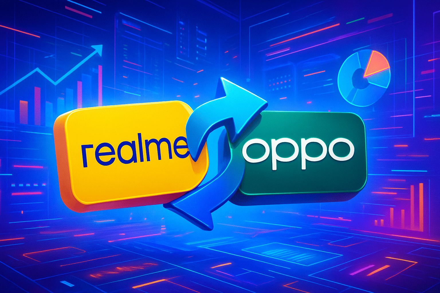 Realme sáp nhập vào Oppo trong đợt hợp nhất thương Realme sáp nhập vào Oppo trong đợt hợp nhất thương hiệu lớn