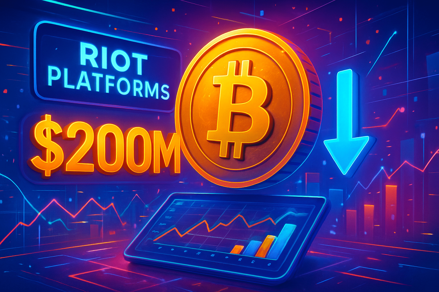 Riot Platforms bán 200 triệu USD BTC trong tháng 11-12/2025 Riot Platforms bán 200 triệu USD BTC trong tháng 11-12/2025