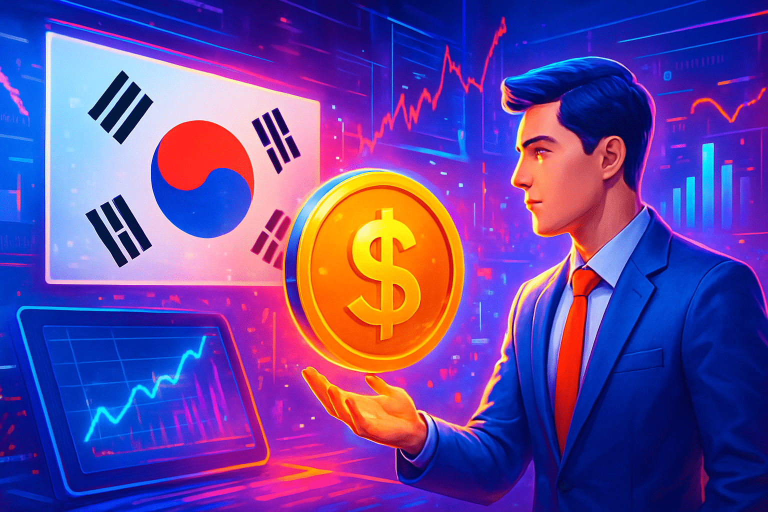 Sàn giao dịch Hàn Quốc chuyển sang stablecoin vì tỷ giá biến động