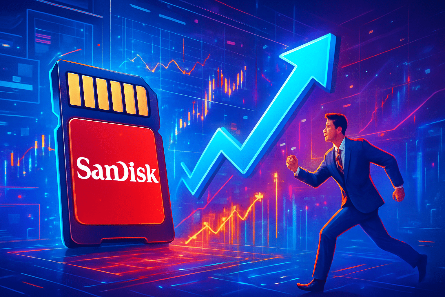 Sandisk thành cổ phiếu S&P tăng mạnh nhất thế kỷ: Vì sao?