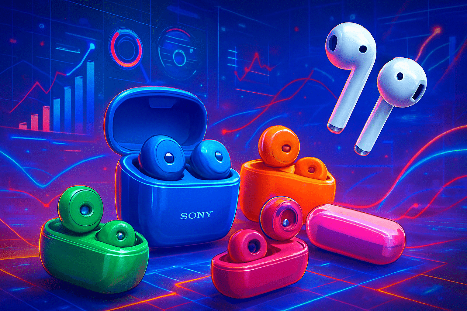 Sony đặt cược tùy biến màu LinkBuds Clip để cạnh tranh AirPods