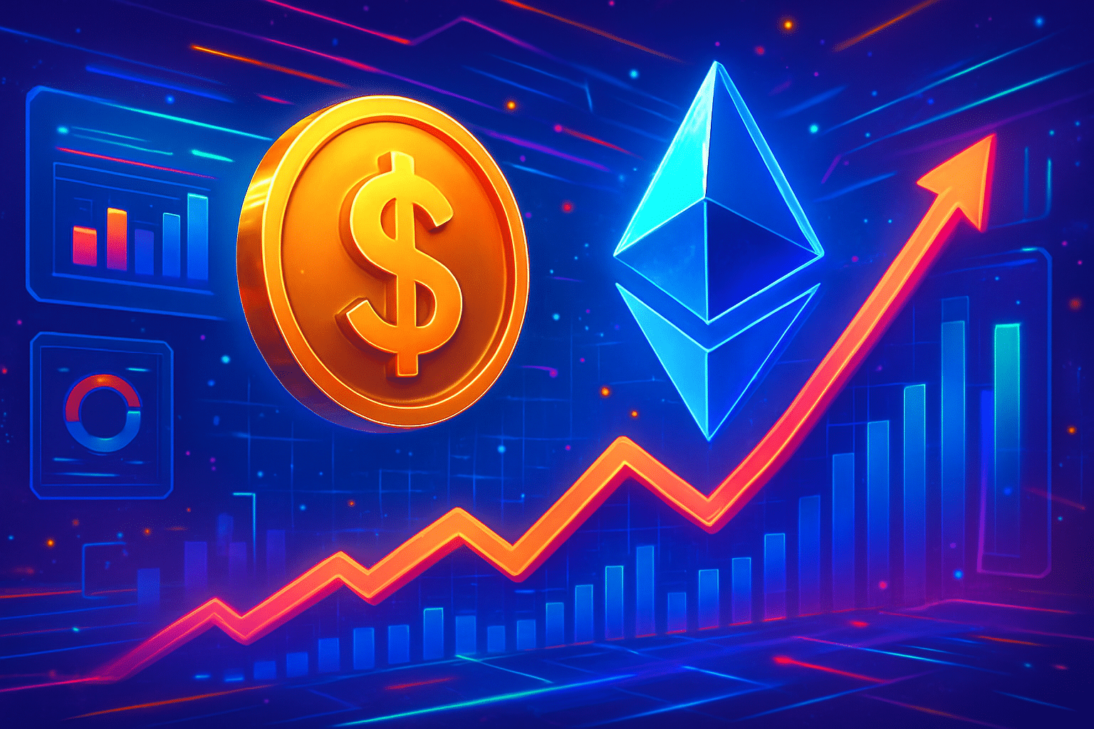 Stablecoin trên Ethereum lập kỷ lục doanh số 12 tháng Stablecoin trên Ethereum lập kỷ lục doanh số 12 tháng qua