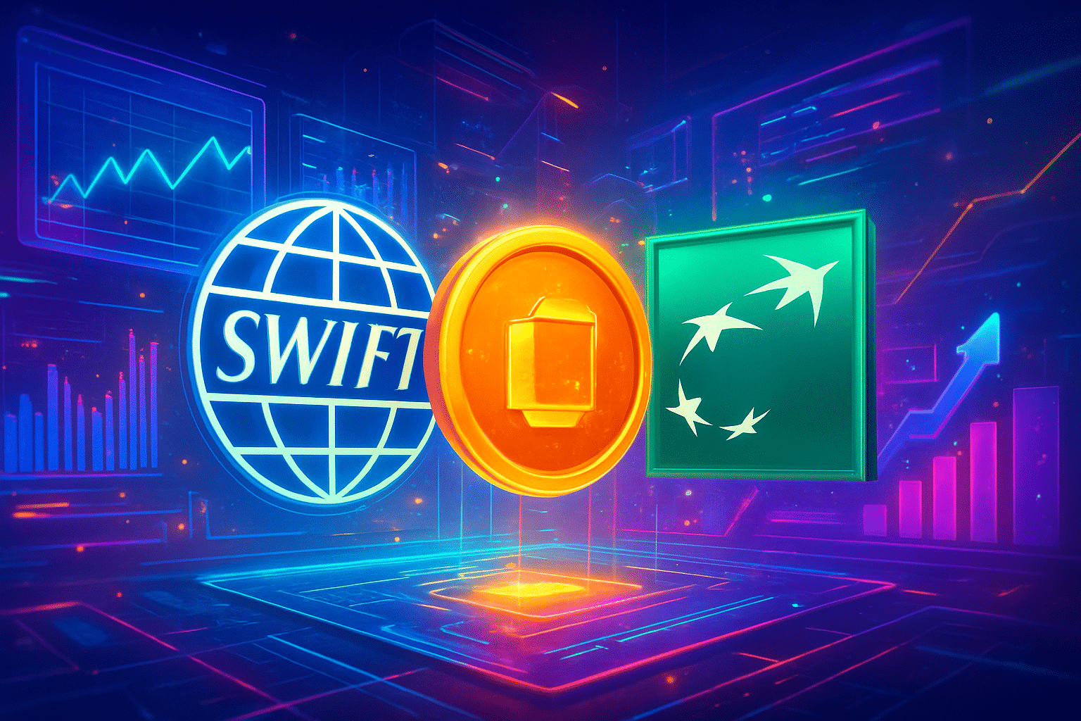Swift hoàn tất thử nghiệm tài sản token hóa với Swift hoàn tất thử nghiệm tài sản token hóa với BNP Paribas