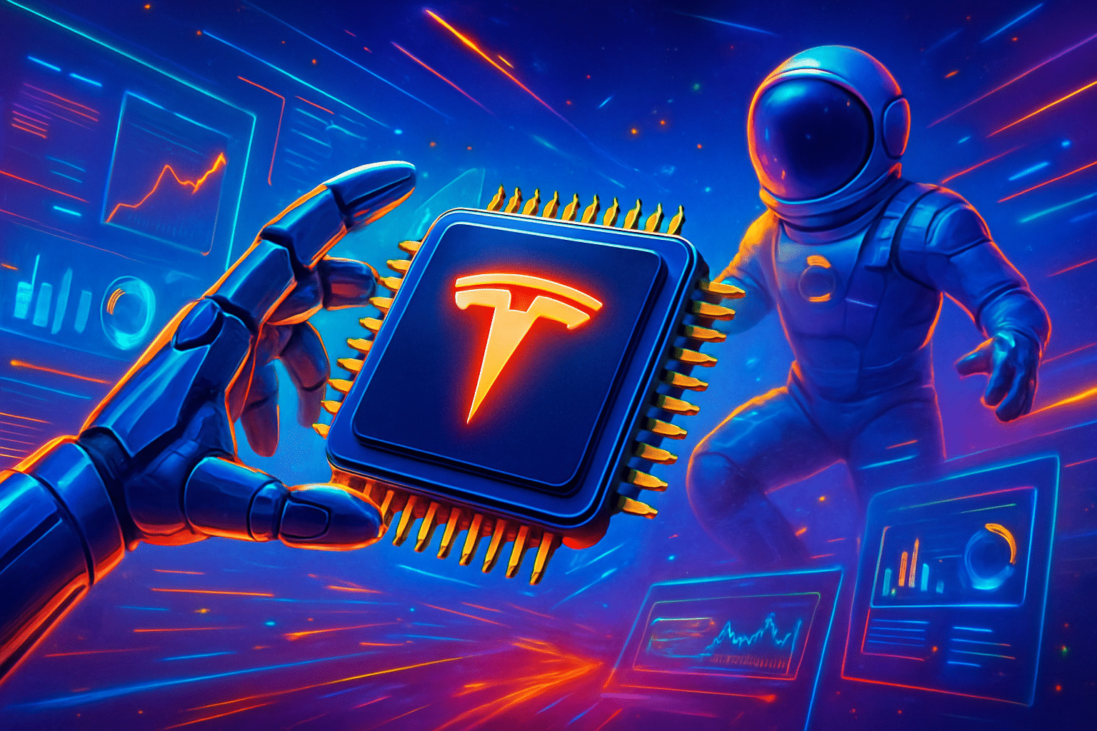Tesla hồi sinh chip bị bỏ rơi cho AI điện toán ngoài không gian