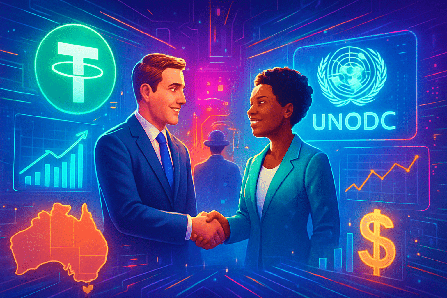 Tether hợp tác UNODC sau vụ INTERPOL triệt phá 260 Tether hợp tác UNODC sau vụ INTERPOL triệt phá 260 triệu USD ở châu Phi