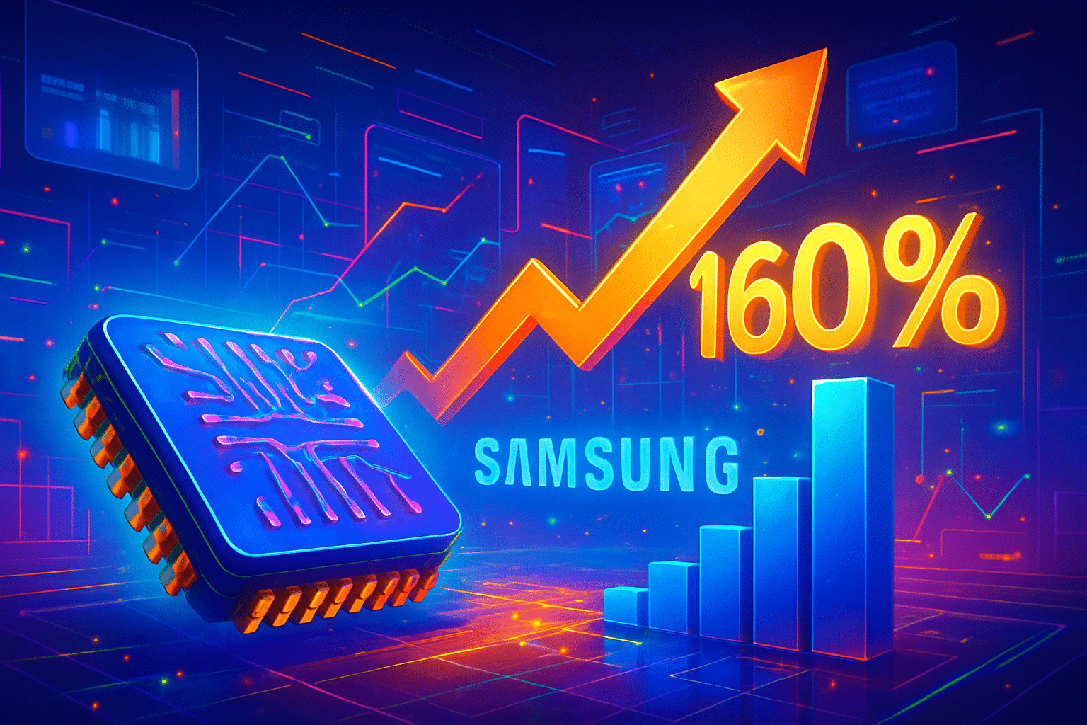 Thiếu chip nhớ giúp lợi nhuận quý IV của Samsung Thiếu chip nhớ giúp lợi nhuận quý IV của Samsung tăng 160%