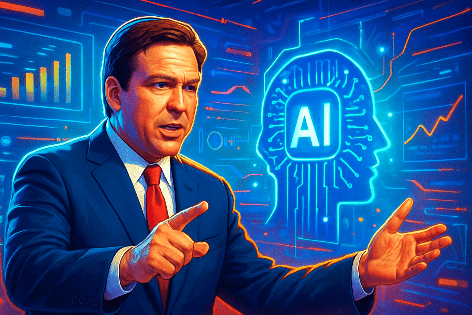 Thống đốc Florida DeSantis phản đối Trump nới lỏng quản Thống đốc Florida DeSantis phản đối Trump nới lỏng quản lý AI