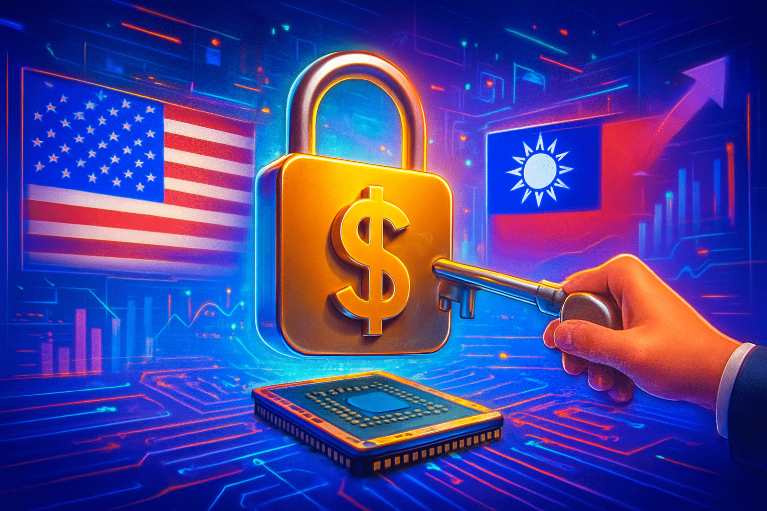 Thương mại Mỹ-Đài Loan mở khóa 250 tỷ USD cho Thương mại Mỹ-Đài Loan mở khóa 250 tỷ USD cho chip Mỹ