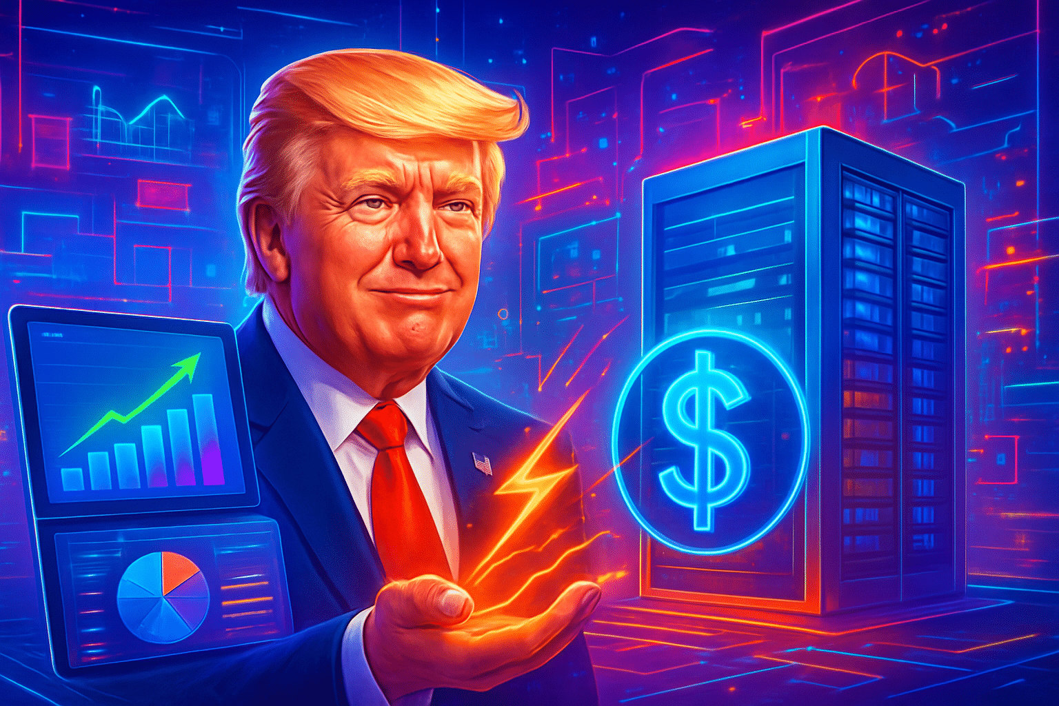 Trump cam kết Big Tech sẽ trả chi phí điện Trump cam kết Big Tech sẽ trả chi phí điện cho trung tâm dữ liệu