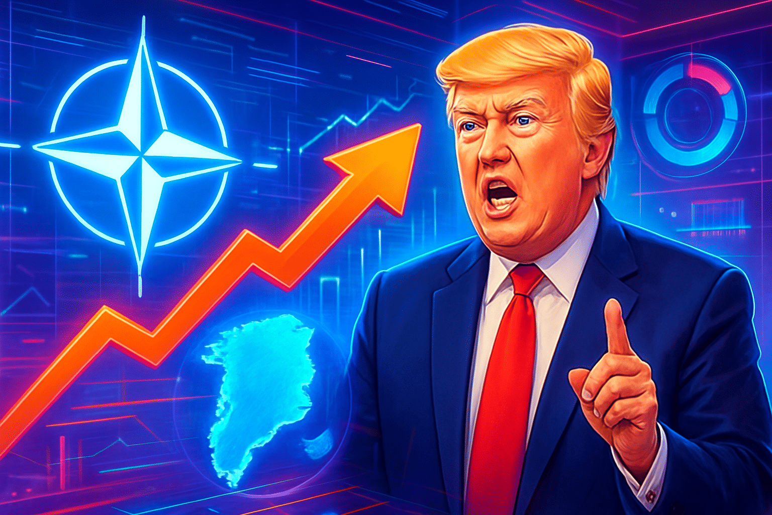 Trump dọa áp thuế 10%-25% với NATO để ép bán Trump dọa áp thuế 10%-25% với NATO để ép bán Greenland