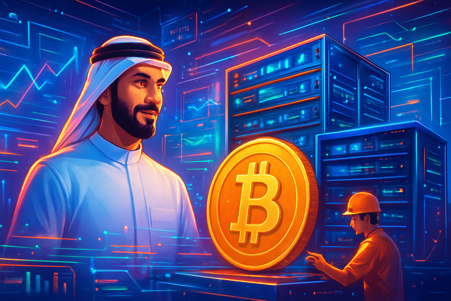 UAE tham gia cuộc đua hashrate toàn cầu với khai UAE tham gia cuộc đua hashrate toàn cầu với khai thác BTC nhà nước hỗ trợ