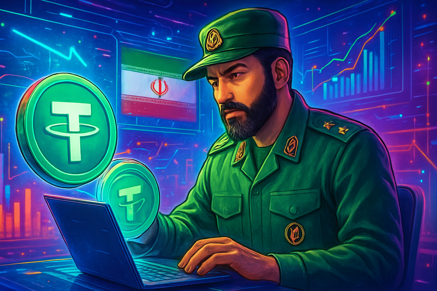 Vệ binh Cách mạng Iran dùng USDT để né lệnh Vệ binh Cách mạng Iran dùng USDT để né lệnh trừng phạt phương Tây