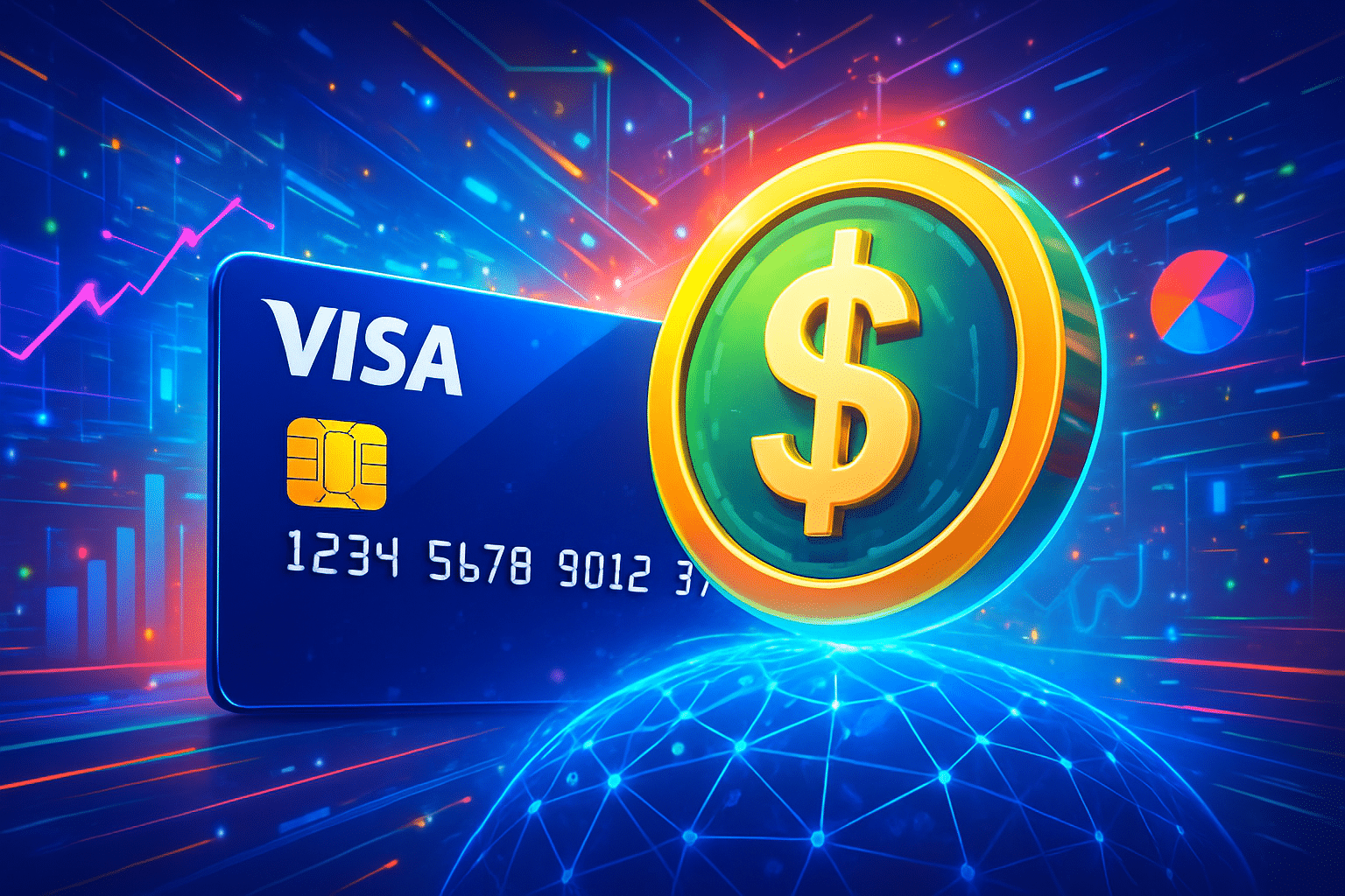 Visa bổ sung chi trả bằng stablecoin vào mạng lưới Visa bổ sung chi trả bằng stablecoin vào mạng lưới thanh toán toàn cầu