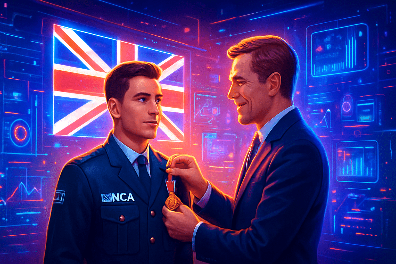 Vương quốc Anh vinh danh sĩ quan NCA vì triệt Vương quốc Anh vinh danh sĩ quan NCA vì triệt phá LockBit