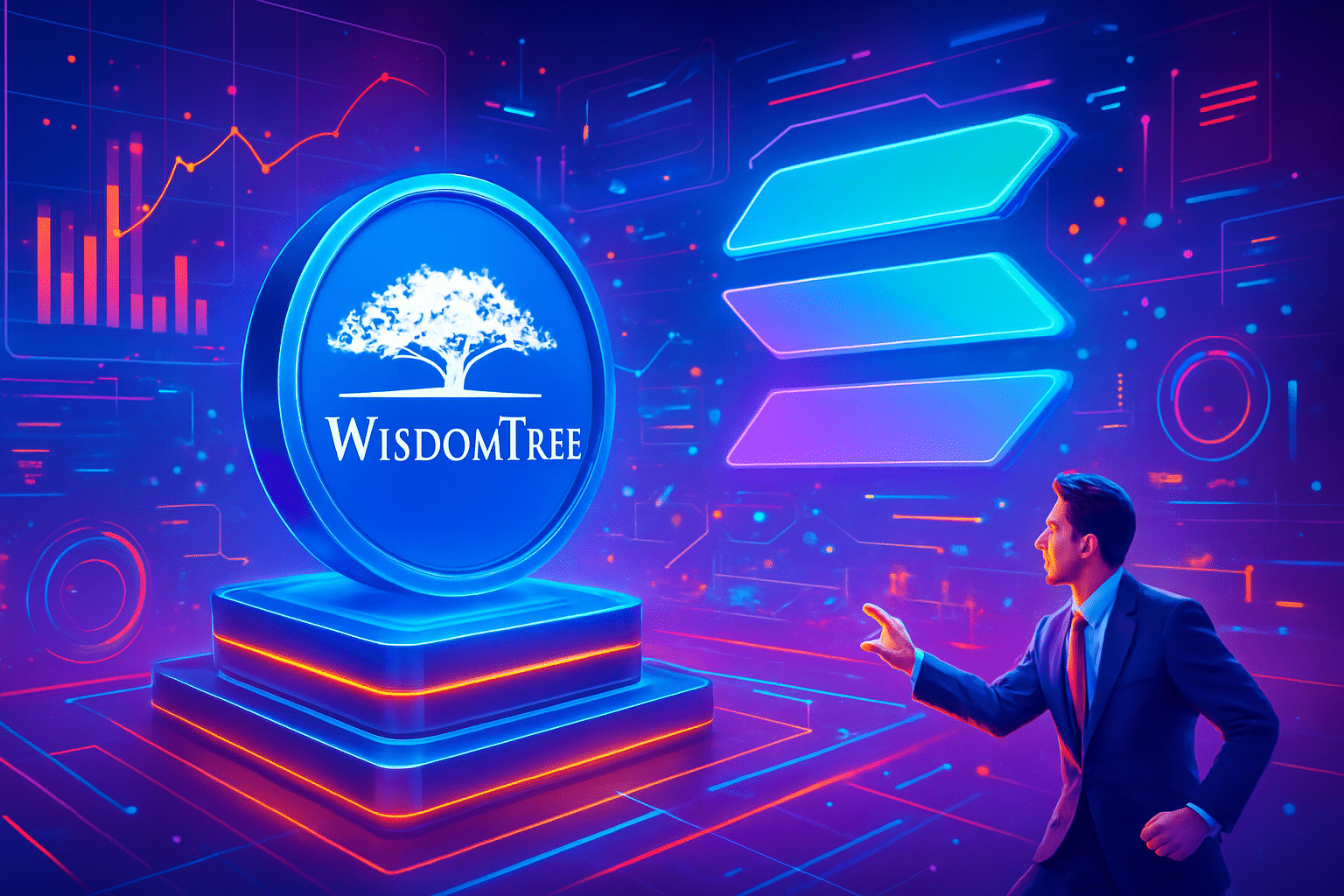 WisdomTree đưa quỹ token hóa lên Solana để mở rộng tiếp cận nhà đầu tư