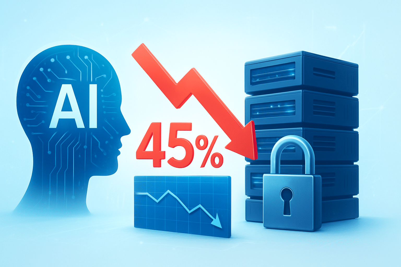 Bùng nổ AI đối mặt nguy cơ suy thoái 45% Bùng nổ AI đối mặt nguy cơ suy thoái 45% do nợ trung tâm dữ liệu