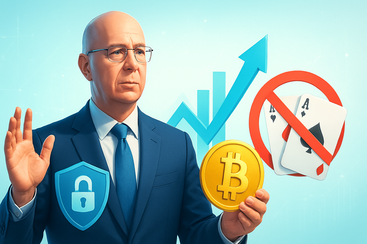 CEO Schwab đánh giá cao thị trường kinh tế nhưng CEO Schwab đánh giá cao thị trường kinh tế nhưng bác bỏ cờ bạc