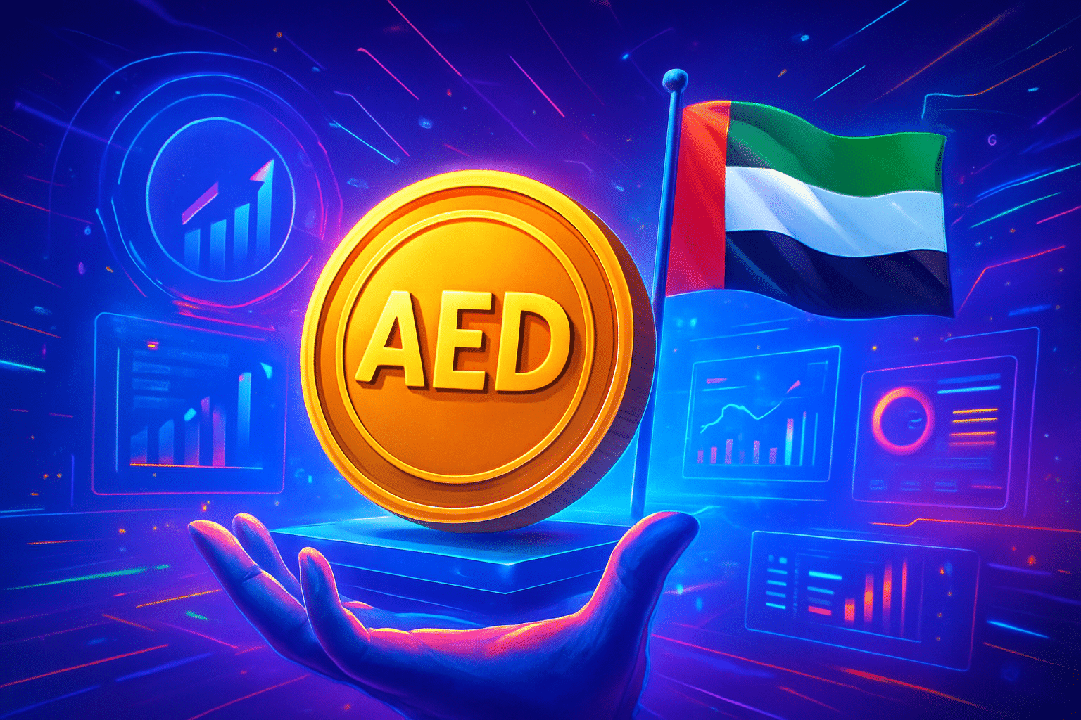 Chính phủ liên bang UAE công nhận stablecoin AED AE Coin thanh toán