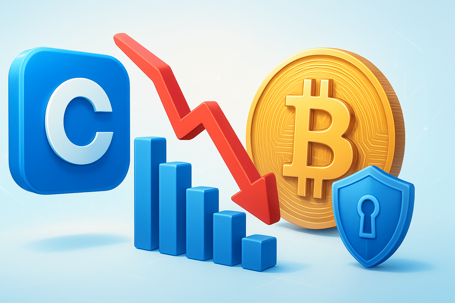 Cổ phiếu Coinbase giảm, báo hiệu Bitcoin có thể sụt Cổ phiếu Coinbase giảm, báo hiệu Bitcoin có thể sụt sâu hơn?