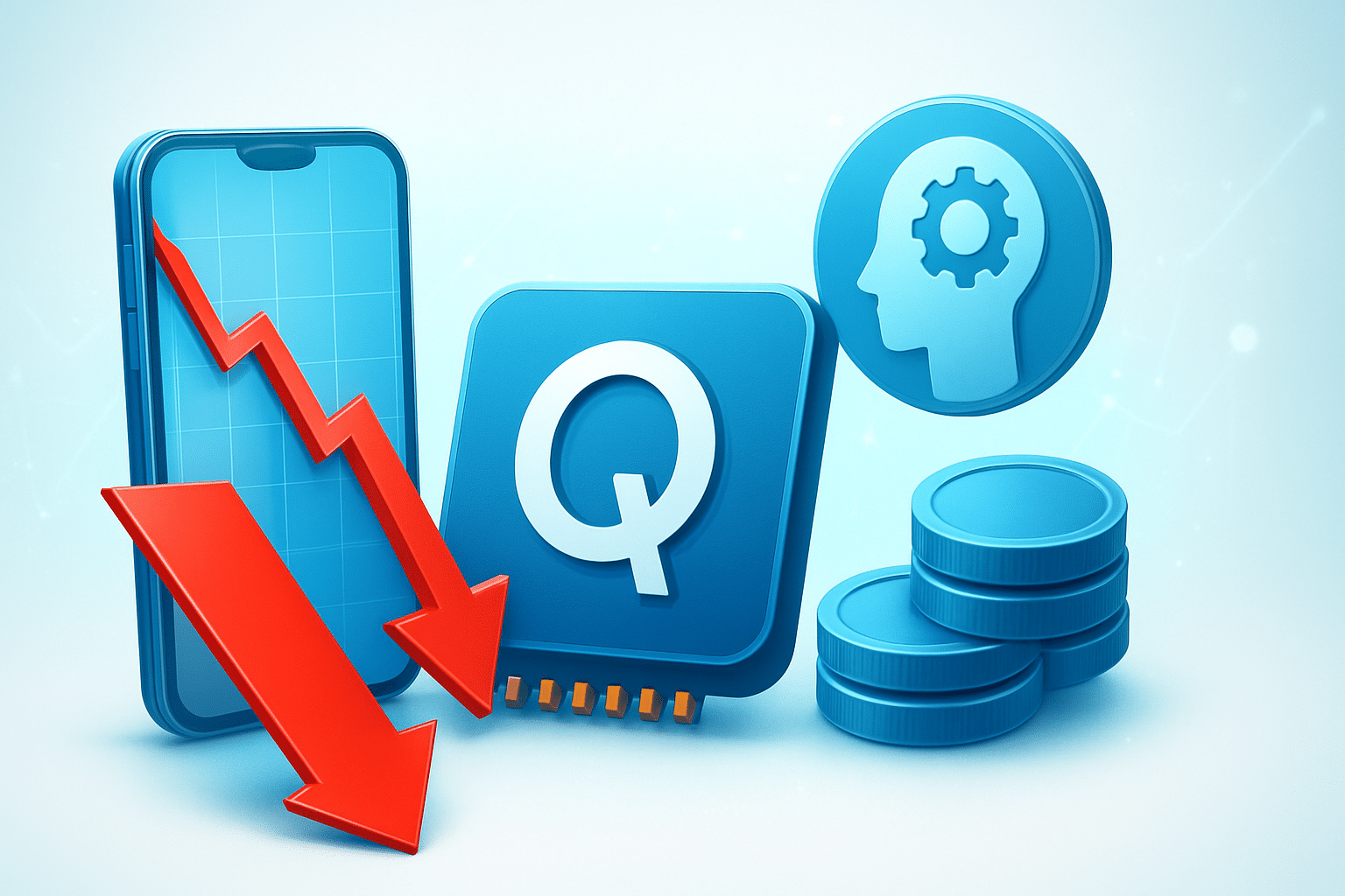 Cổ phiếu Qualcomm lao dốc 10% vì triển vọng chip Cổ phiếu Qualcomm lao dốc 10% vì triển vọng chip nhớ yếu