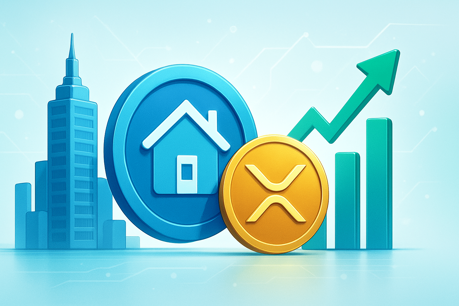 Dubai neo token hóa bất động sản lên XRP Ledger, Dubai neo token hóa bất động sản lên XRP Ledger, XRP tăng 2%
