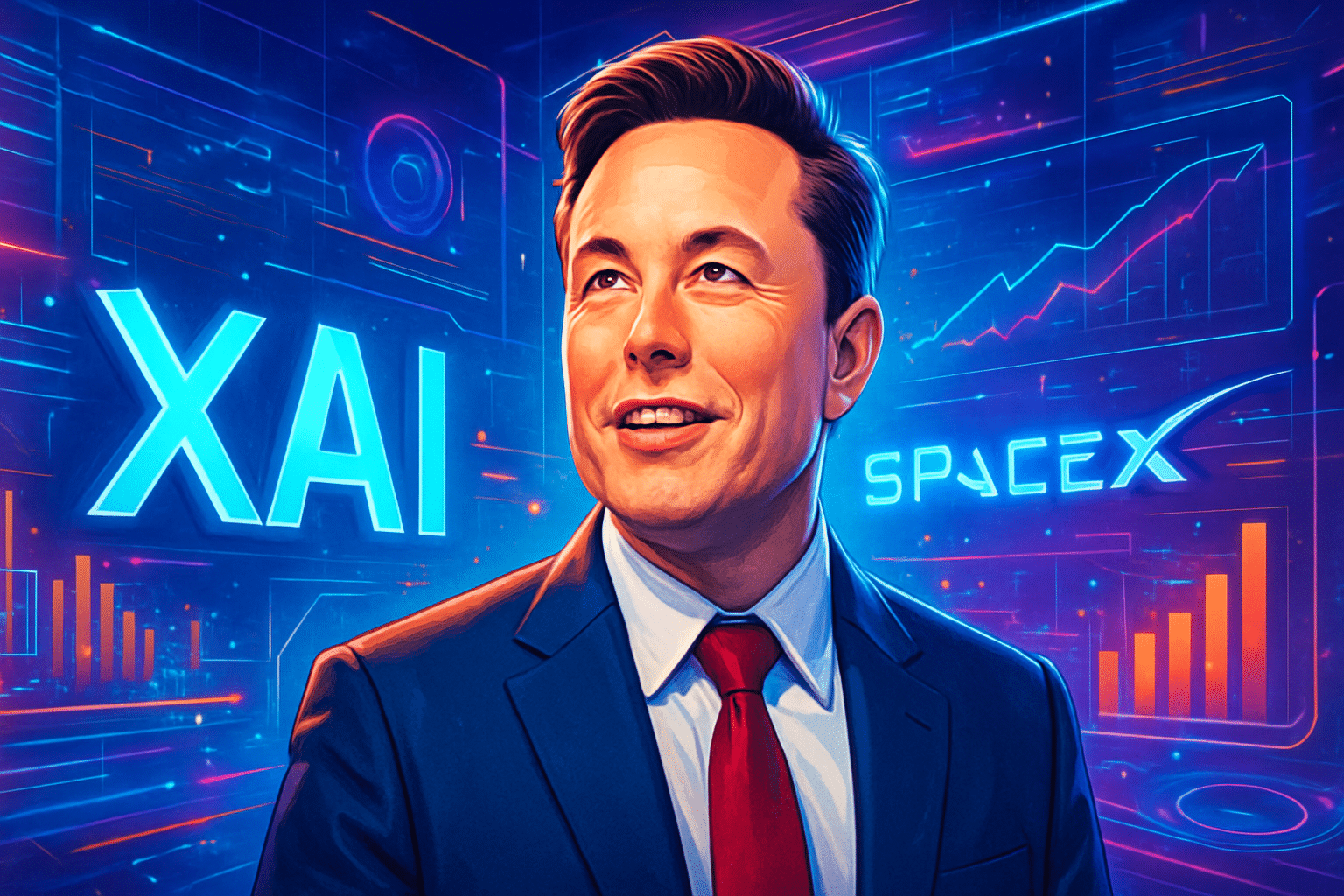 Elon Musk xác nhận tin đồn sáp nhập xAI với SpaceX trước IPO