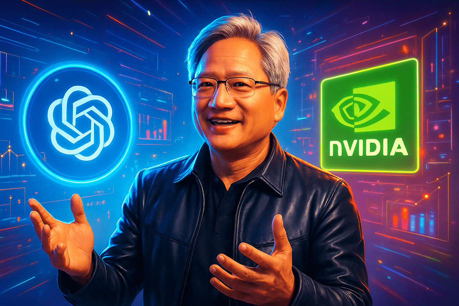 Jensen Huang: Nvidia sẽ tham gia gọi vốn của OpenAI