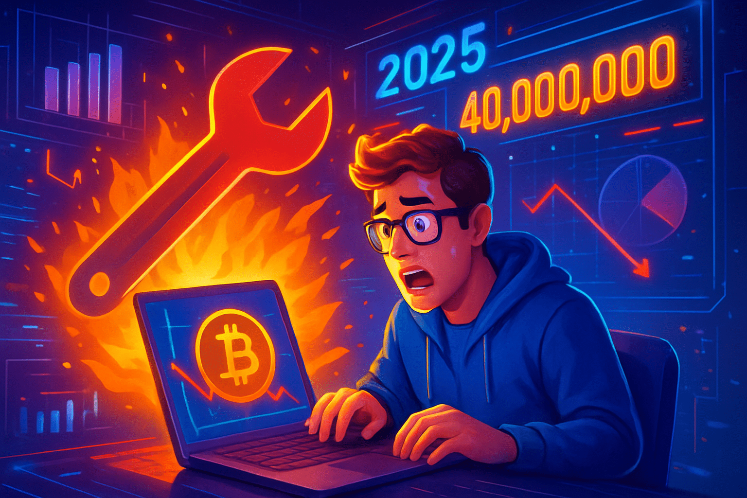 Người dùng crypto hứng bùng nổ tấn công cờ lê năm 2025, mất 40 triệu USD