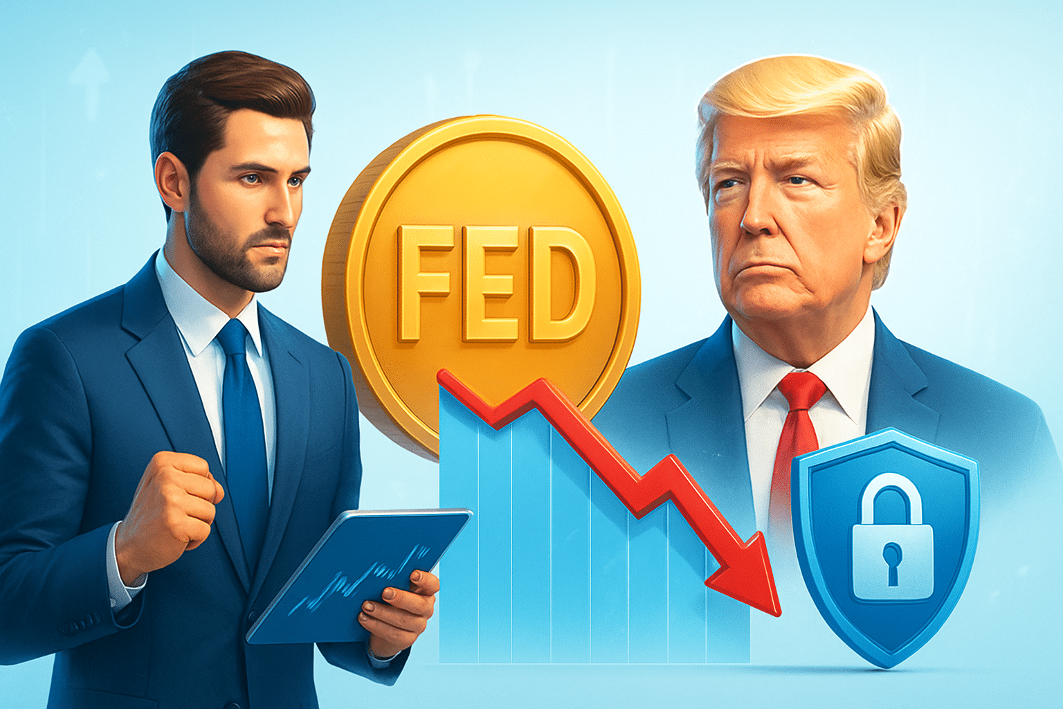 Nhà đầu tư nâng cược Fed cắt lãi suất lên Nhà đầu tư nâng cược Fed cắt lãi suất lên 23% vì Trump chọn chủ tịch