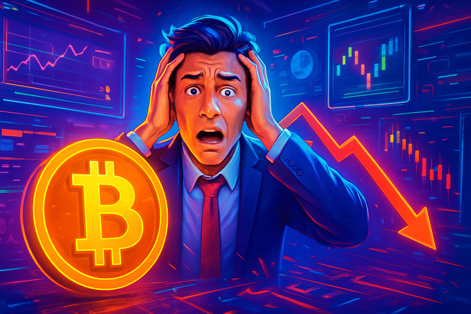 Nhà giao dịch Bitcoin rơi vào cực độ sợ hãi, lo lỗ thêm