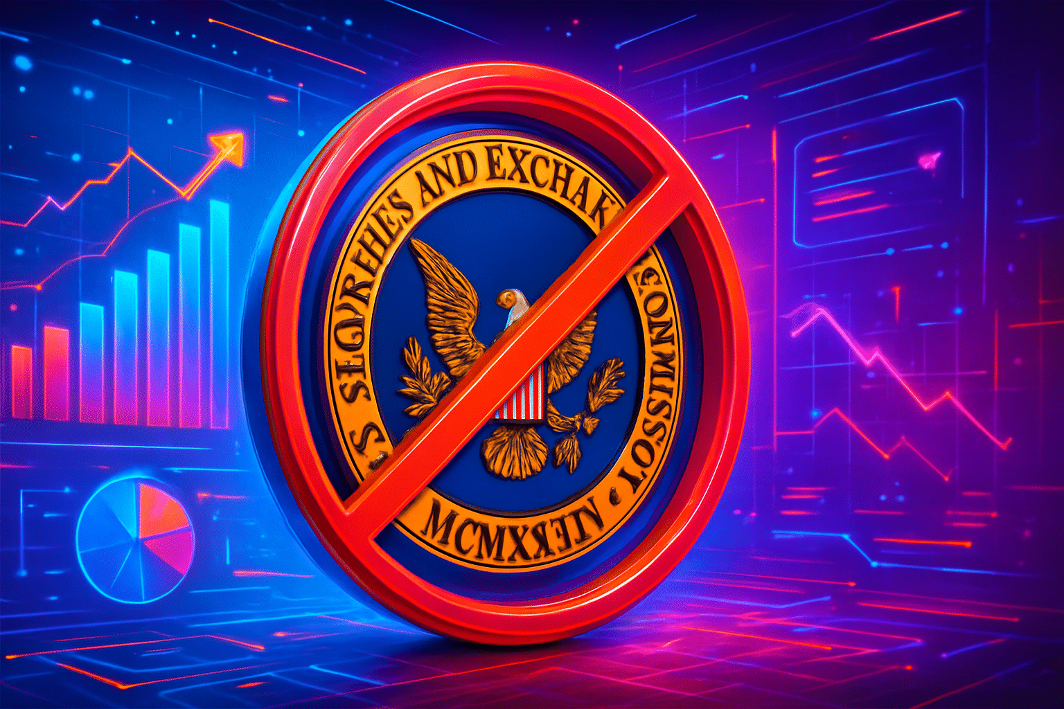 SEC Mỹ hạn chế năng lực hoạt động đến khi có thông báo mới