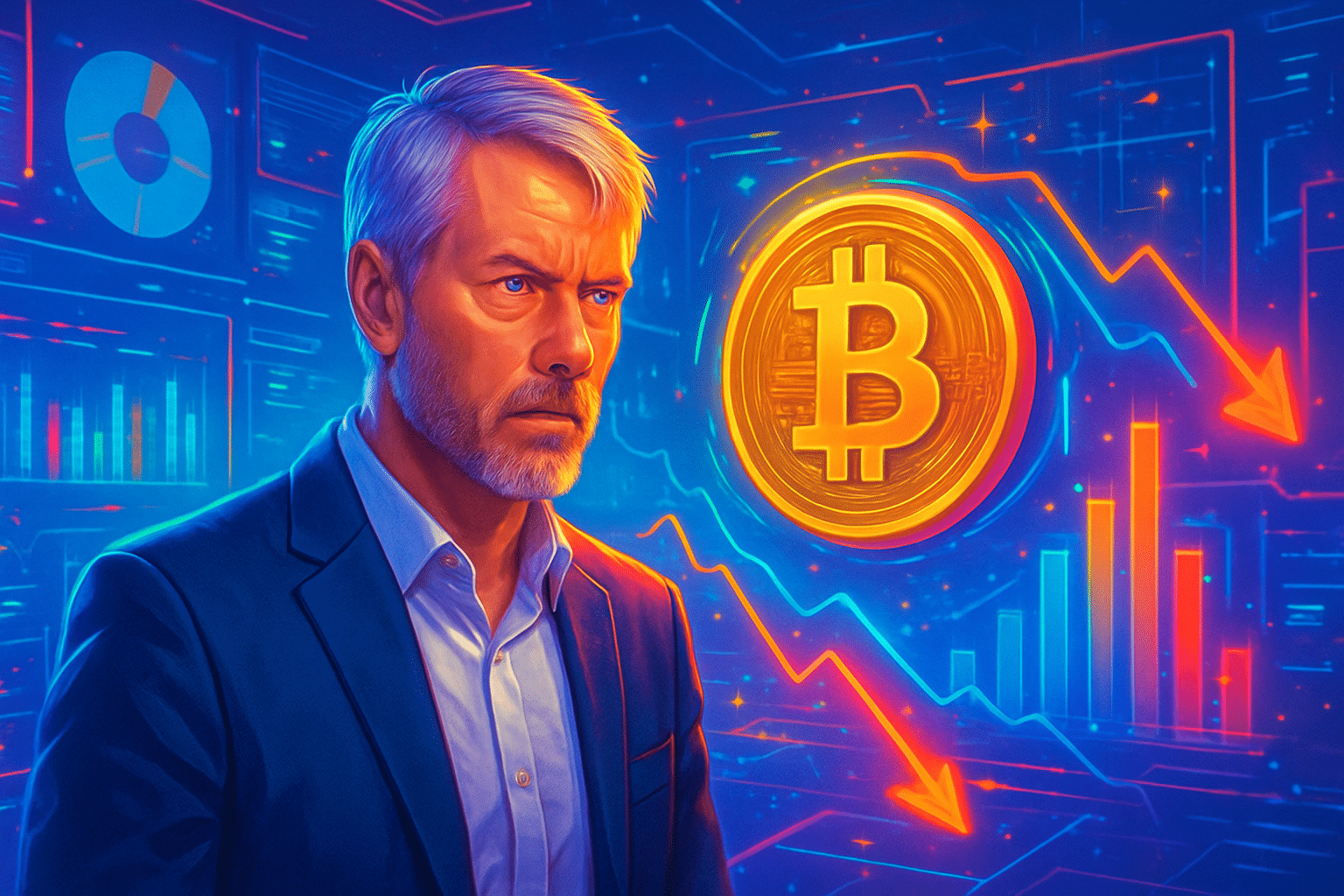 Strategy của Michael Saylor lại đối mặt rủi ro lớn nhất từ trước đến nay