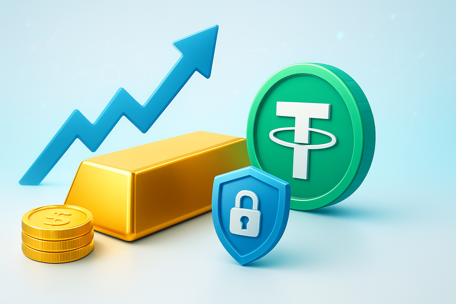 Tether đầu tư 150 triệu USD vào vàng giữa mùa Tether đầu tư 150 triệu USD vào vàng giữa mùa đông crypto lạnh nhất